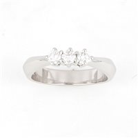 Ringe Zorzan Gioielli Dame in Weißgold Diamante 0.39 Ct ANPZ2525 - ANPZ2525